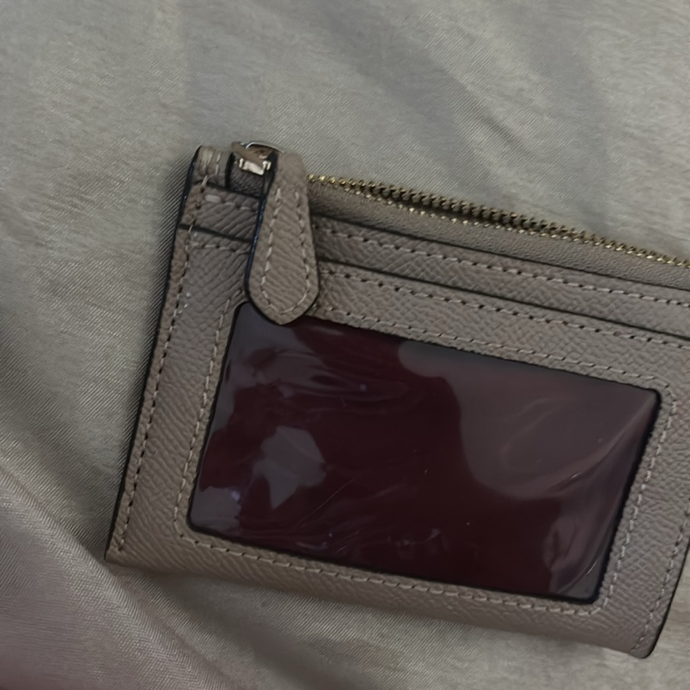 Coach Brown Leather Wristlet and Card Holder Set Bundle - Picture 12 of 13